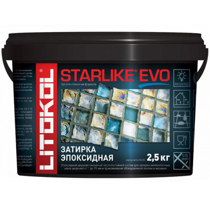 Затирочная смесь Litokol STARLIKE EVO Avorio S.200, 2.5 кг